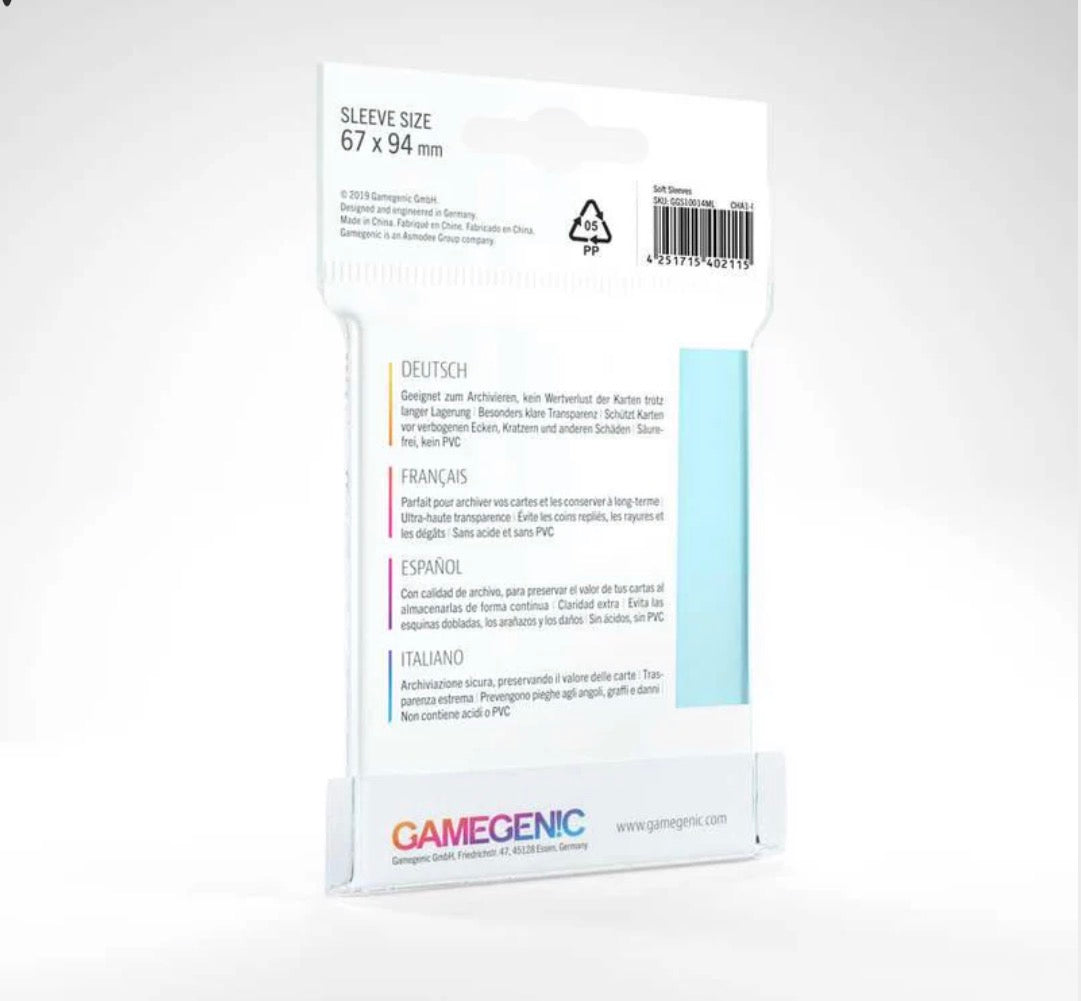 UNIT Gamegenic Soft Sleeves (100ct.)
