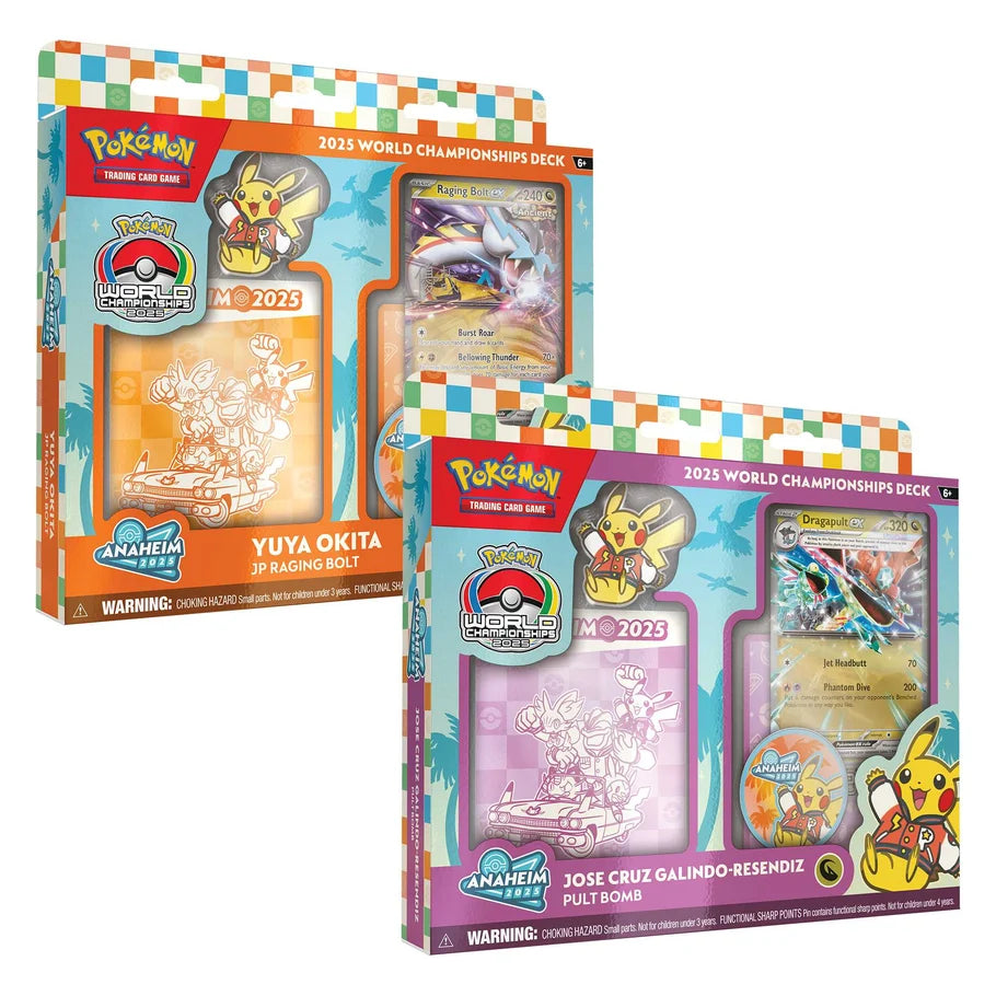 ￼Pokémon TCG: World Championship Decks 2025 - Assortment