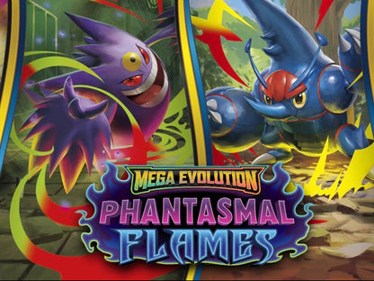 Pokémon Phantasmal Flames Booster pack.