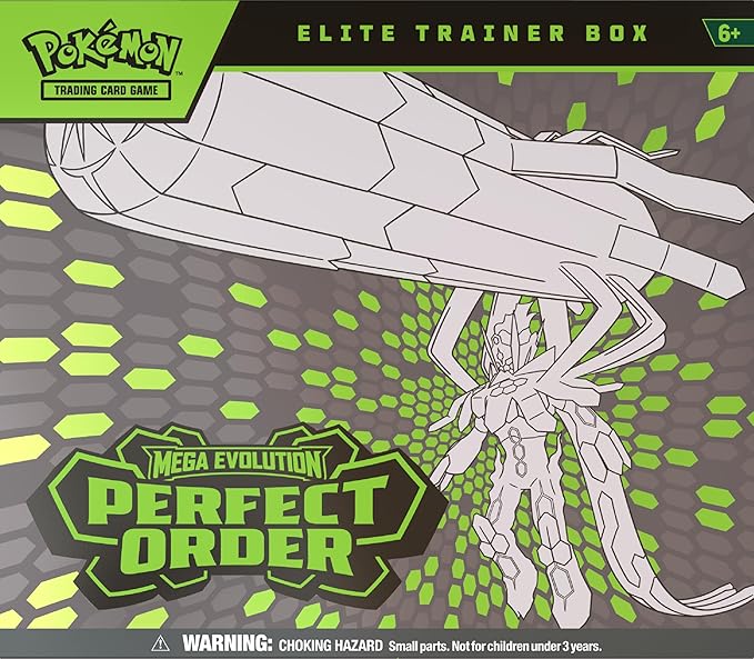 Pokémon Trading Card Game (TCG): Mega Evolution Perfect Order Elite Trainer Box