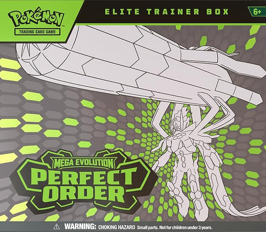 Pokémon Trading Card Game (TCG): Mega Evolution Perfect Order Elite Trainer Box
