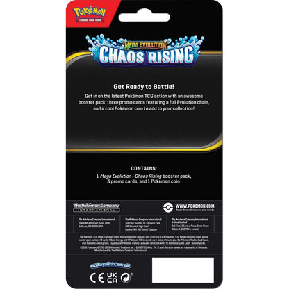 Pokémon TCG: Mega Evolution Chaos Rising - Premium Checklane (Single pack)