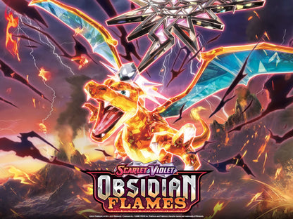 Pokémon TCG: Scarlet & Violet - Obsidian Flame Booster Pack (10 Cards)