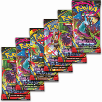 Pokémon Phantasmal Flames Booster pack.