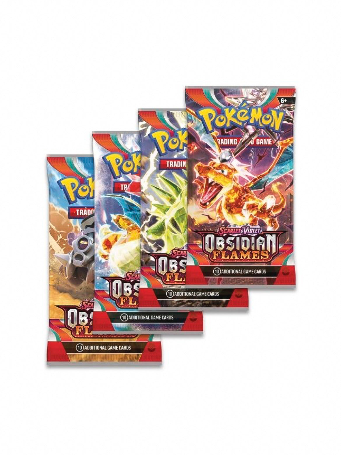 Pokémon TCG: Scarlet & Violet - Obsidian Flame Booster Pack (10 Cards)