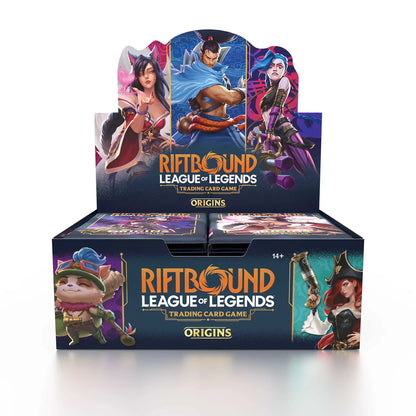 Riftbound: League of Legends TCG Origins - Booster Display.