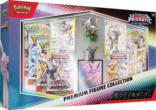 Pokémon TCG: Scarlet & Violet 8.5 Prismatic Evolutions - Premium Figure Collection