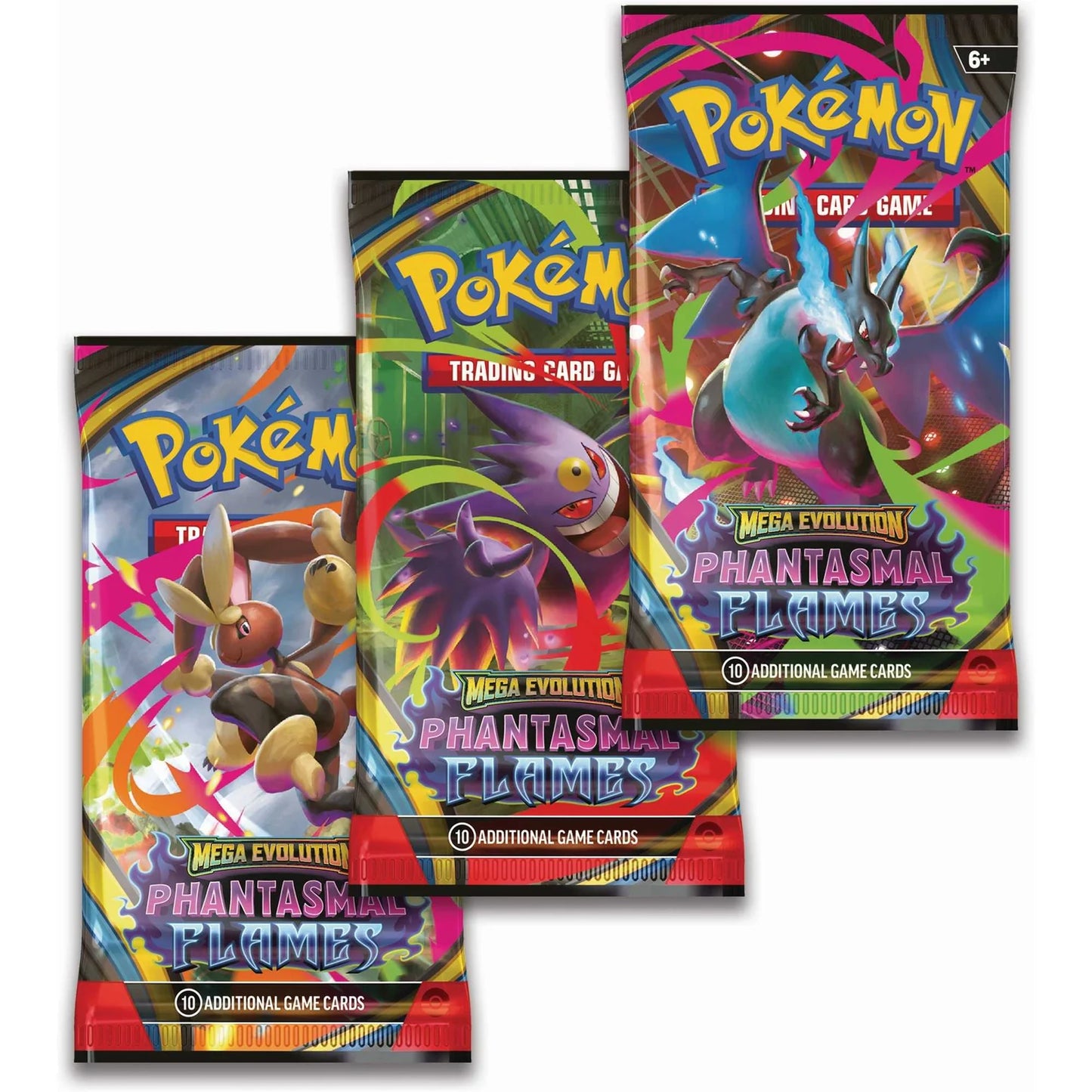 Pokémon TCG: Phantasmal Flames 3 pack
