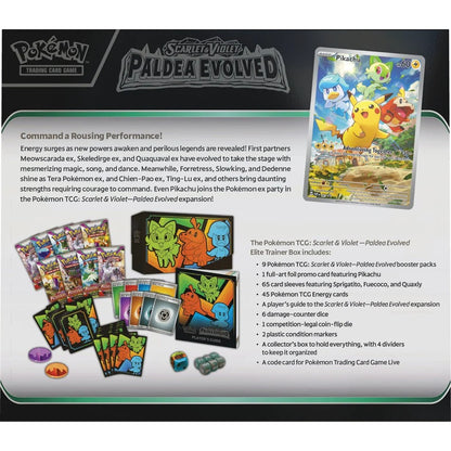 Pokémon TCG: Scarlet & Violet - Paldea Evolved Elite Trainer Box