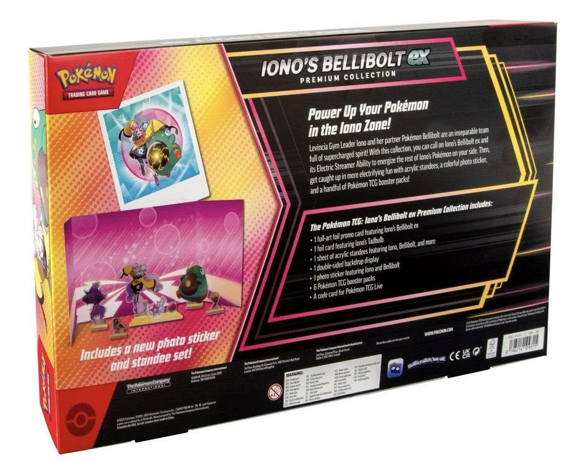 Pokémon TCG: Iono’s Bellibolt ex Premium Collection