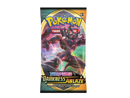 Pokémon SWSH Darkness Ablaze: Booster Pack (10 Cards)