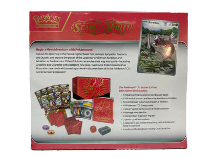 Pokémon Scarlet & Violet Elite Trainer Box
